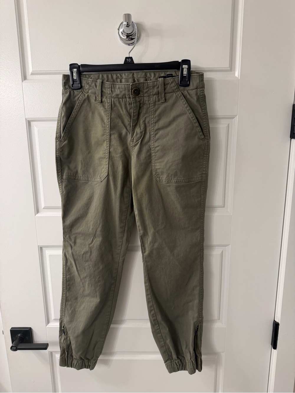 Banana Republic Olive Utility Cargo Pants